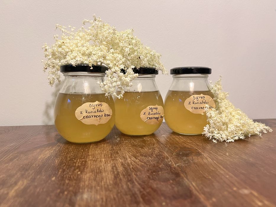 Syrop z czarnego bzu domowej roboty, naturalny!