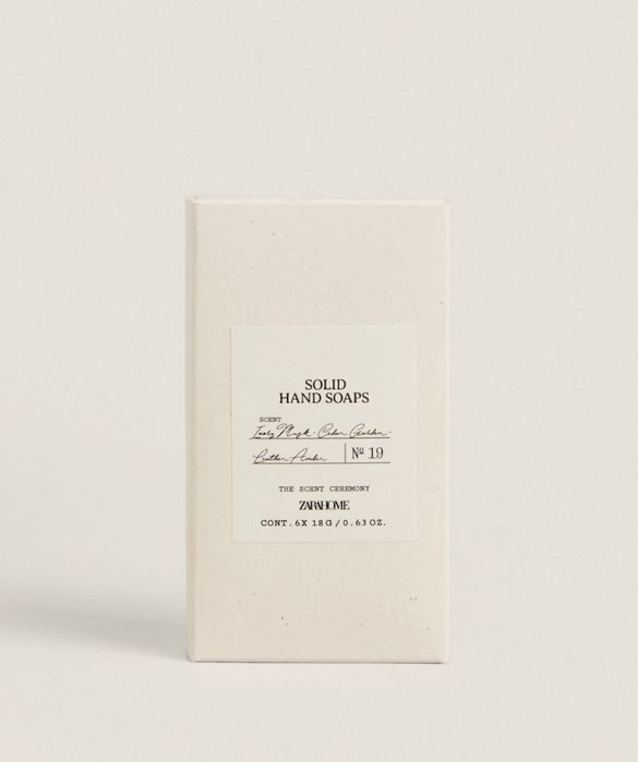 Pack Sabonetes THE SCENT CEREMONY (Pack De 6) Zara Home NOVO