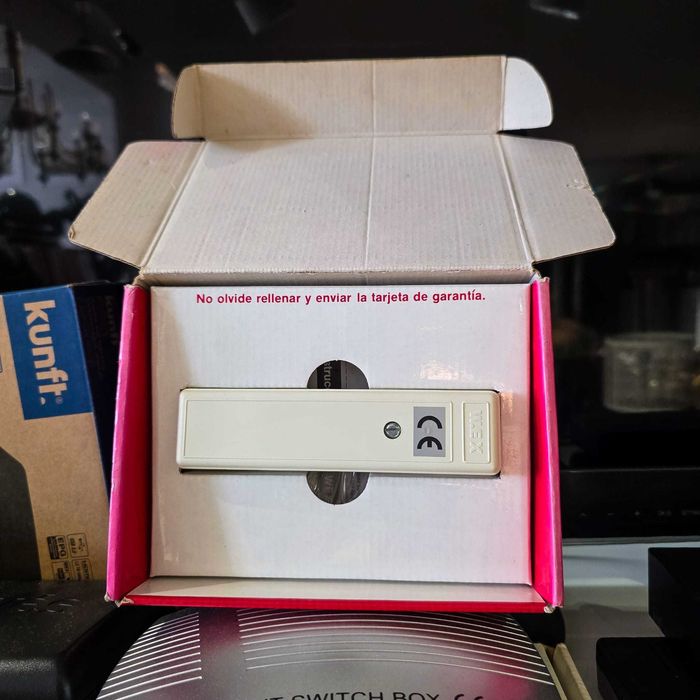 Protector Telefónico Contra Raios WEX-1500– Completo c/ Caixa e Manual