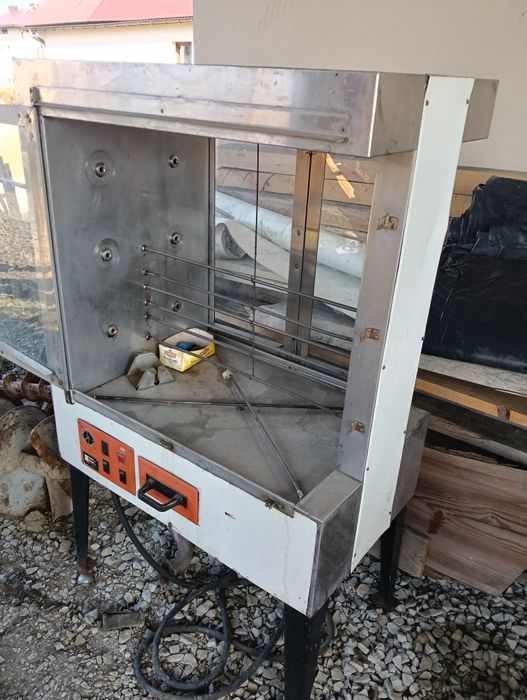 Piec malarnia do polimeryzacji  malowania proszkowego i pistolet