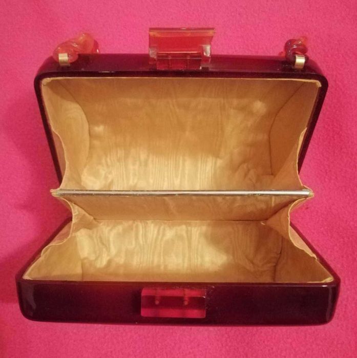 Rara Pochete/Clutch/ Bolsa vintage anos 60 s/uso