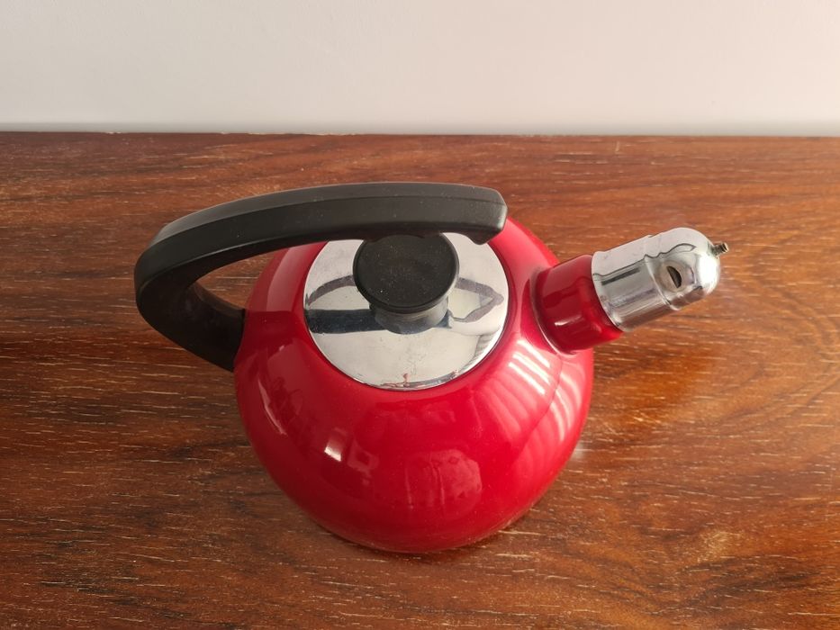 Chaleira vintage esmalte nacional