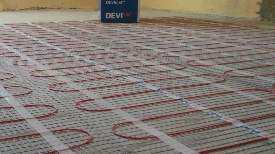 Электрический теплый пол Devi Fenix ​​Woks Extherm Hemstedt GrayHot
