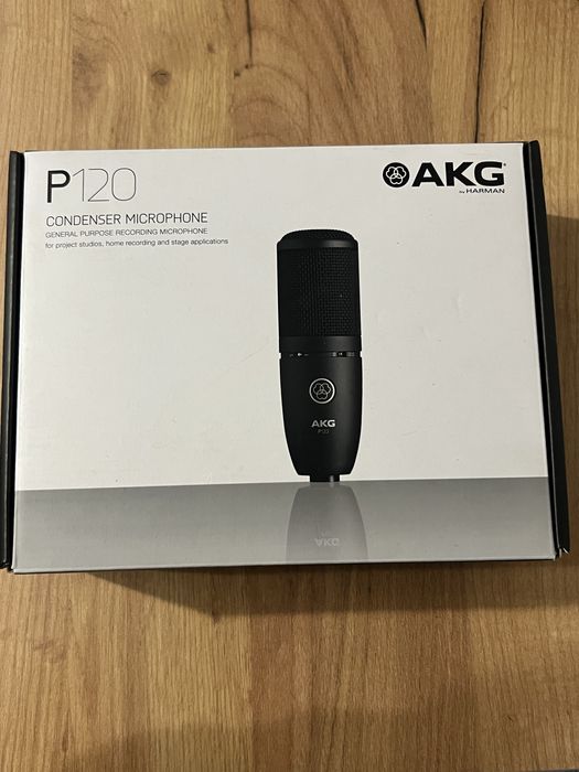 Студійний конденсаторний мікрофон AKG P120