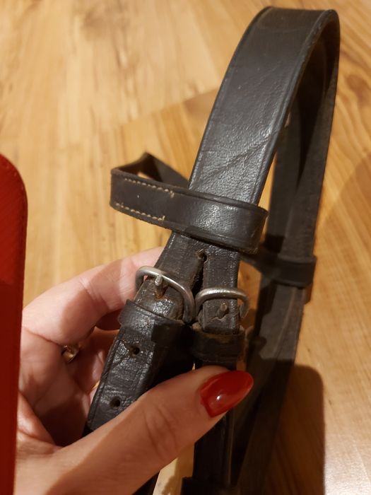 Katar skórzany dla kuca