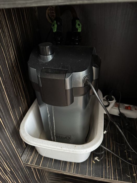 Akwarium z pokrywa 160L