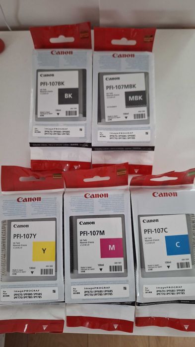 Tusz Canon PFI-107BK