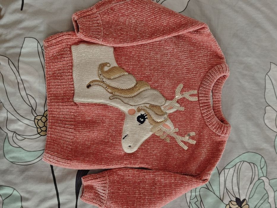 Свитер для девочки 2шт, светр для дівчинки