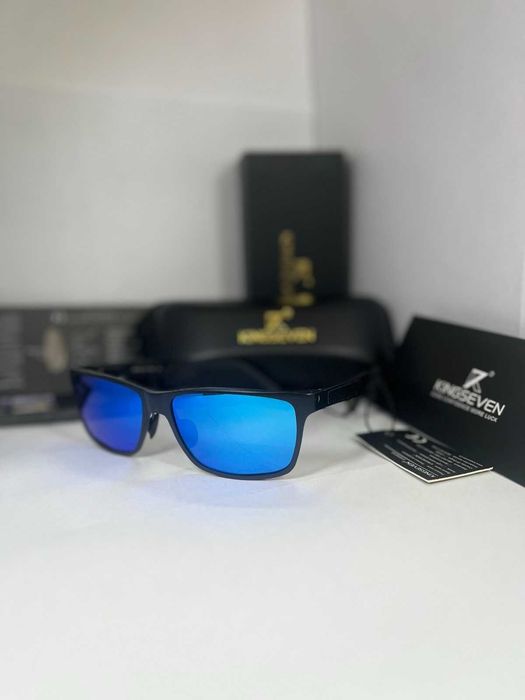 Okulary przeciwsłoneczne Kingseven + etui | drobne rysy/odpryski
