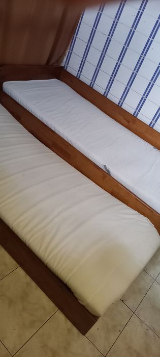 Cama duplo com colchão