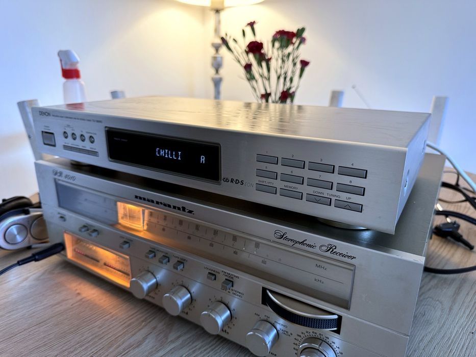 Denon TU-380RD – tuner stereo AM/FM, RDS EON – sprawny