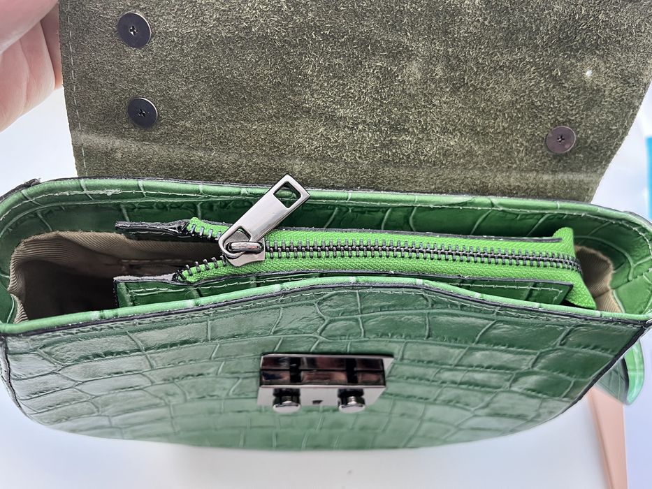 Torebka skórzana Mazzini