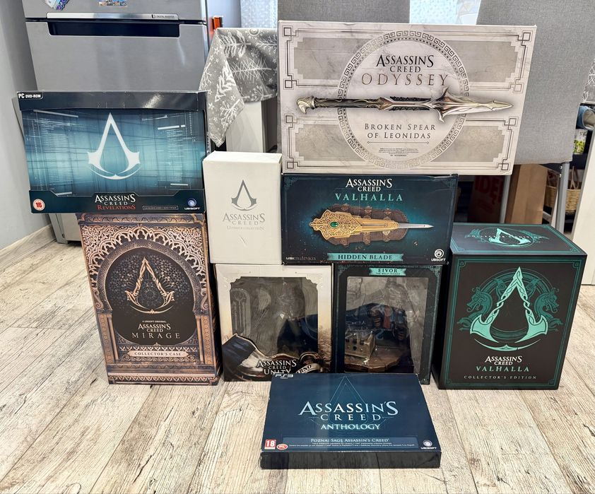 Edycje kolekcjonerskie figurki gadżety z gier Playstation Xbox PC