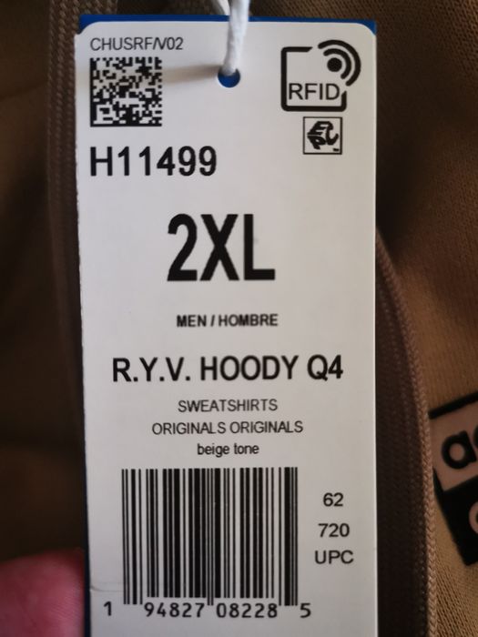 Худи свободного кроя R.Y.V.
Adidas
