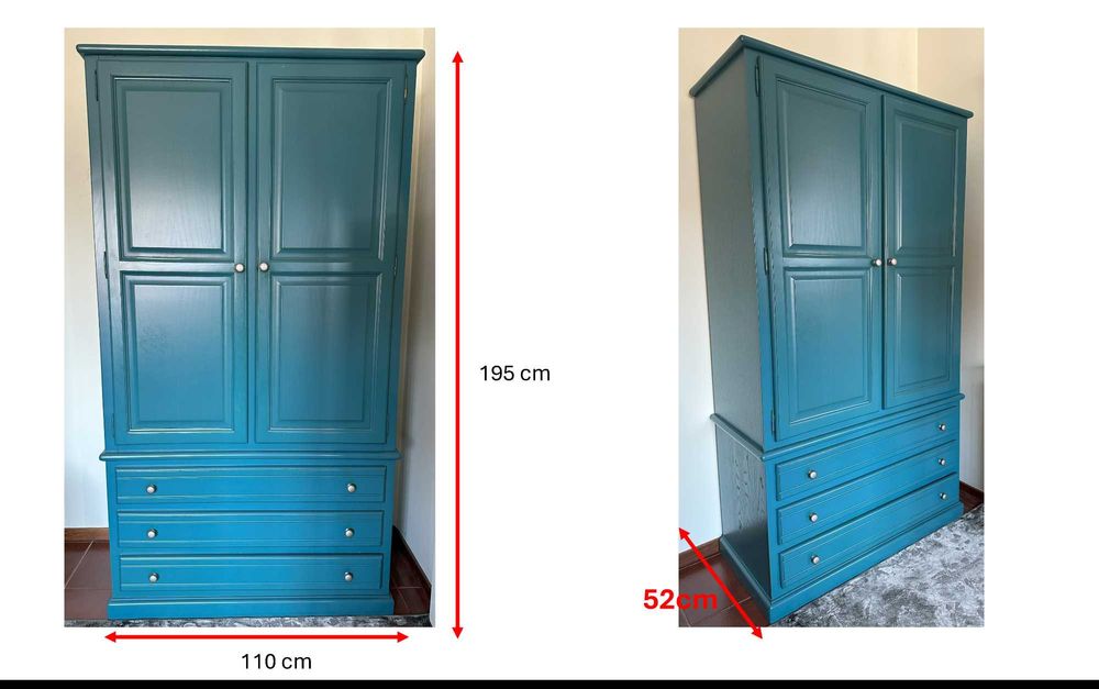 Quarto em carvalho (venda total ou por peças)