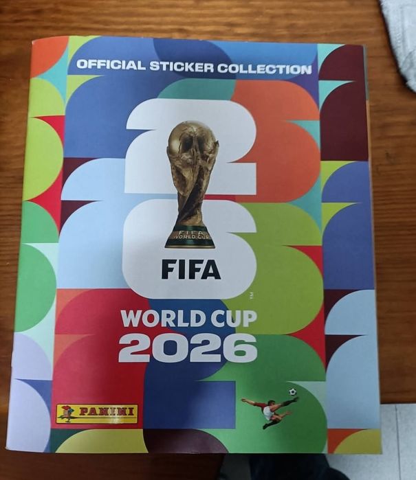 Caderneta mundial 2026 completa