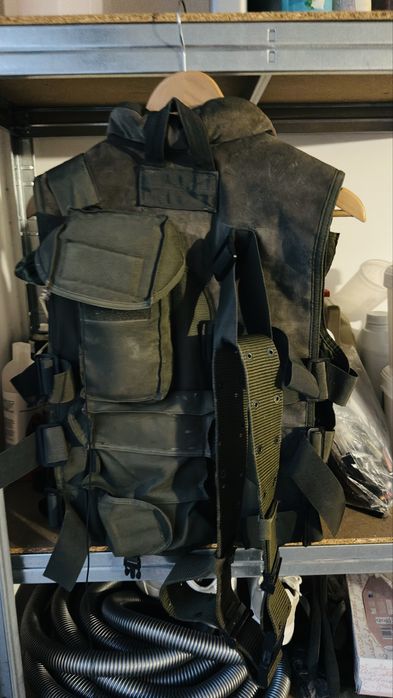Colete cinturao airsoft