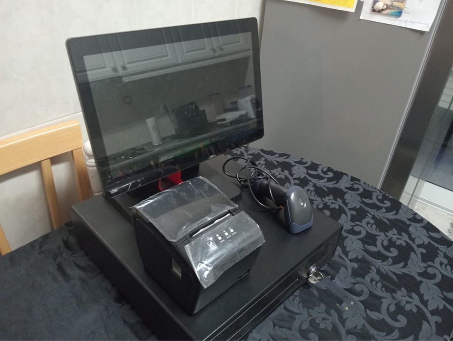 POS + caixa + impressora