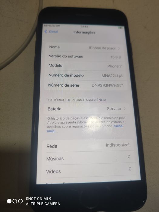 Lote 2 iPhones como novos