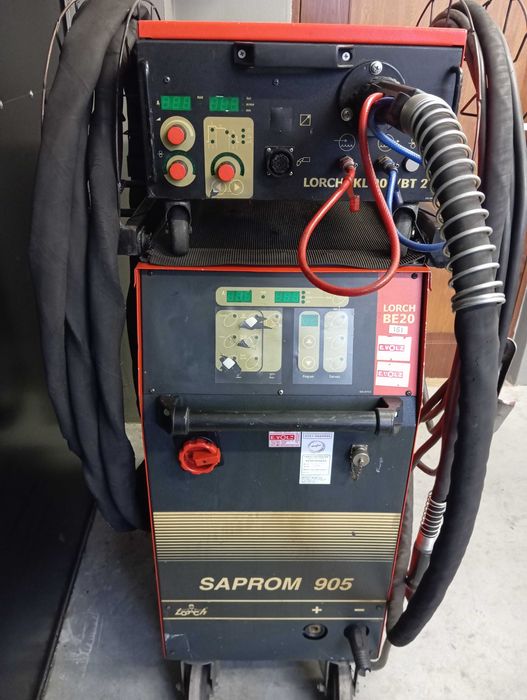 Migomat LORCH Saprom 905 , 400A , chł. cieczą , profesjonal , zamiana