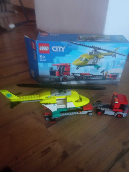 LEGO city  laweta helikoptera ratunkowego 60343