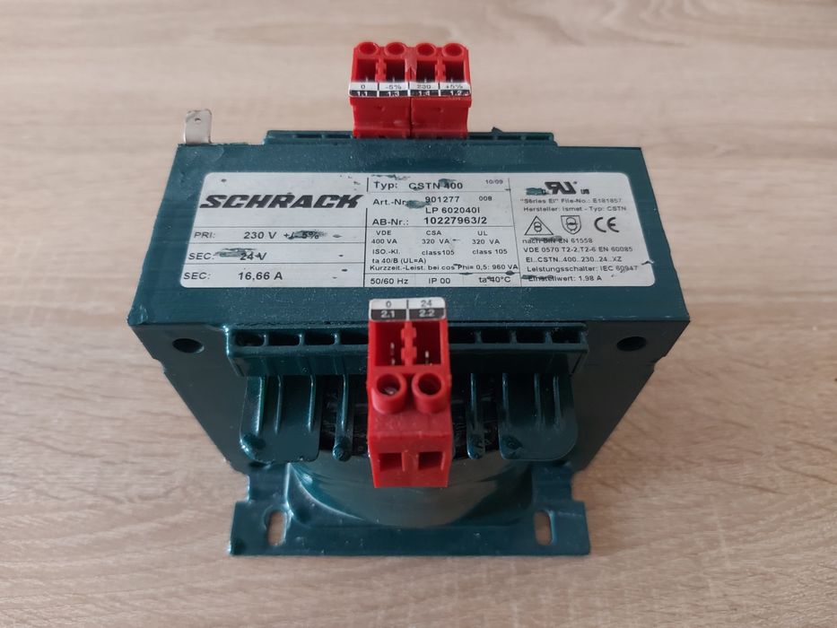 Transformator Schrack 230V-24V