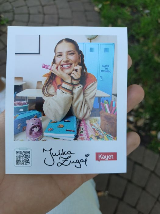 Autograf Juli żugaj