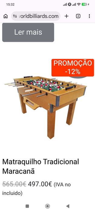 Matraquilho PROMOÇÃO direto da fabrica 565€ AGORA 497€
