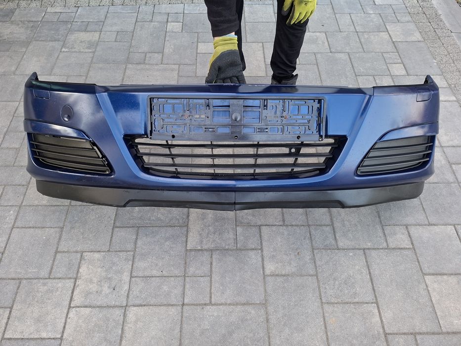 Opel Astra 3 h zderzak 04-07 przod 4/5 drzwi przedni niebieski z21b