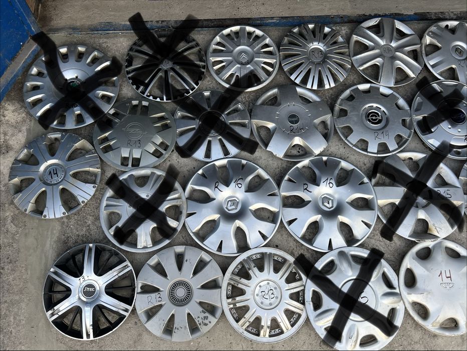 Автомобільні ковпаки на диски - поштучно!