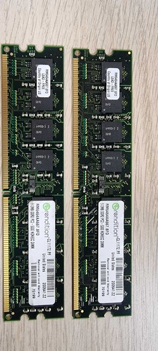 Pamięć DDR2 2x512MB PC2 5300