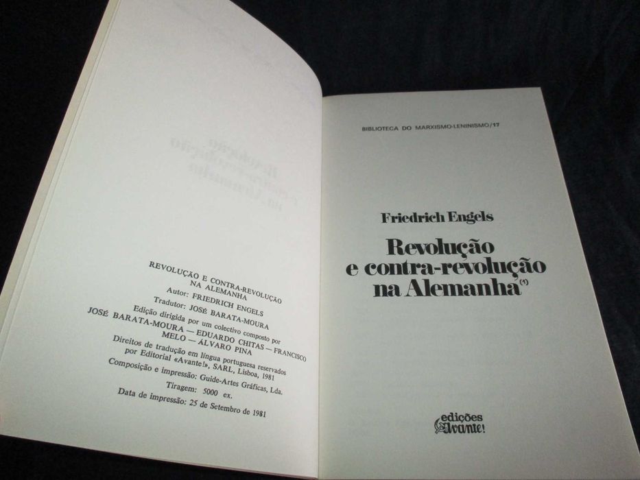 Livro Revolução e Contra-Revolução na Alemanha