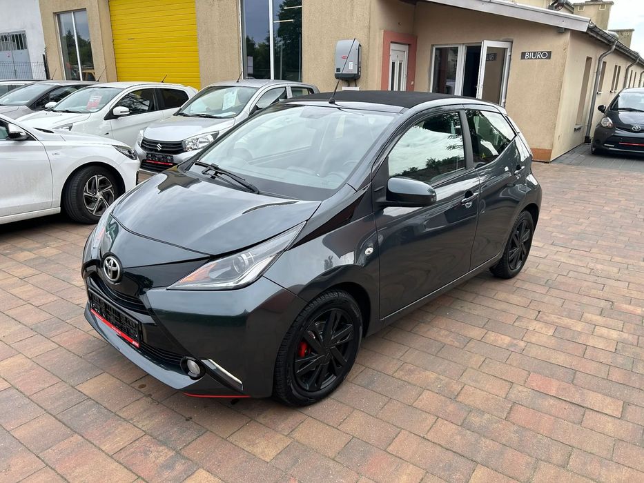 Toyota Aygo Otwierany Dach-klima-tempomat-kamera-Alu