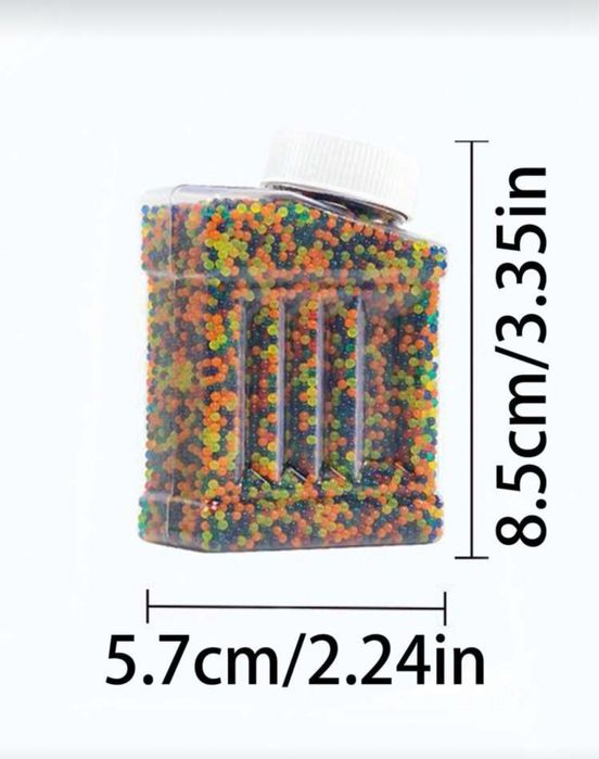 Kulki wodne – 60 000 sztuk – rosną po dodaniu wody