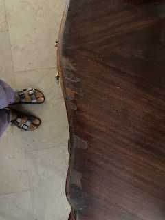 Toucador antigo com espelho