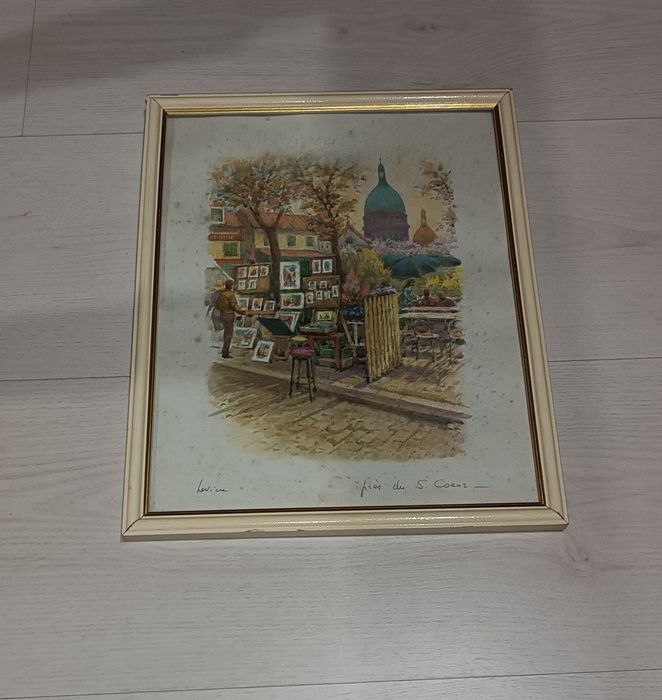 Vários quadros antigos