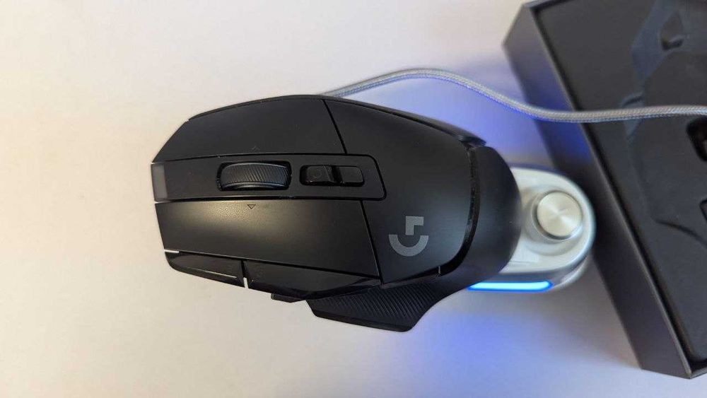 Миша Logitech G502X Lightspeed Wireless Black+Магнітна зарядка G-Power