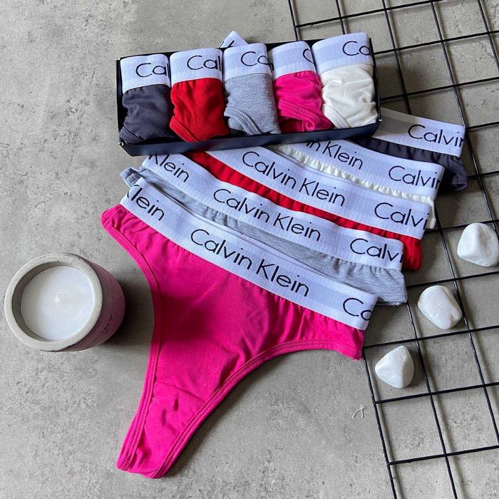 Трусики жіночі стрінги /Женское белье / Жіноча білизна Сalvin Klein