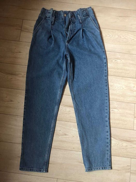Джинсы MOM плотные