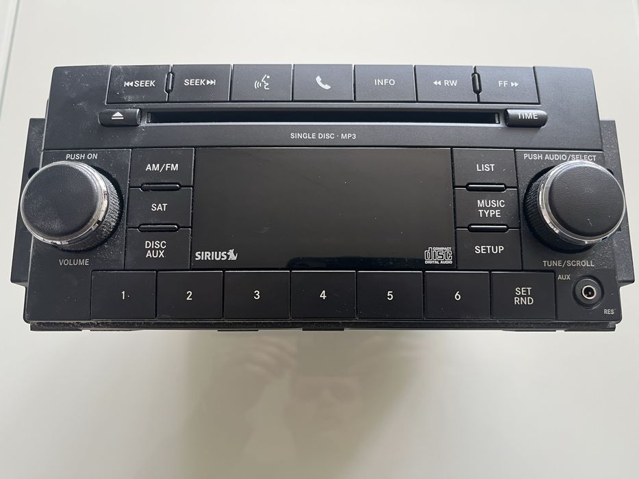 Radio dodge charger, chrysler, jeep