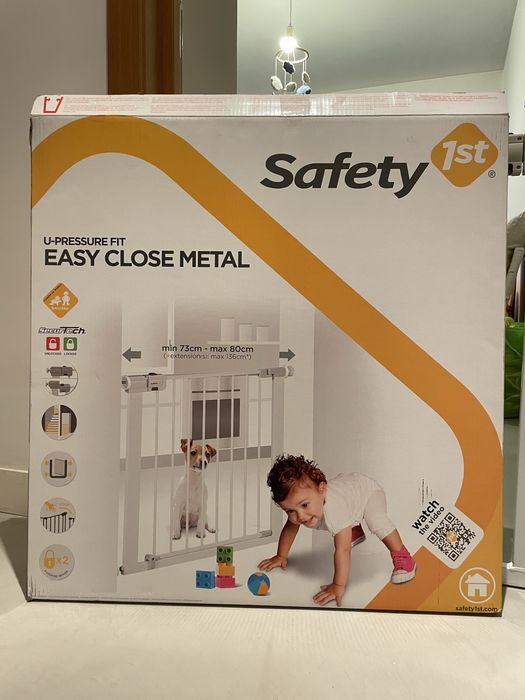 Portäo de Segurança de criança branco, como novo