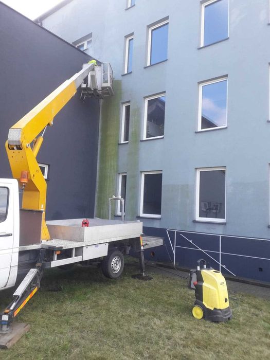 Wynajem zwyżki, Usługi podnośnikiem koszowym, Cały Śląsk i okolice