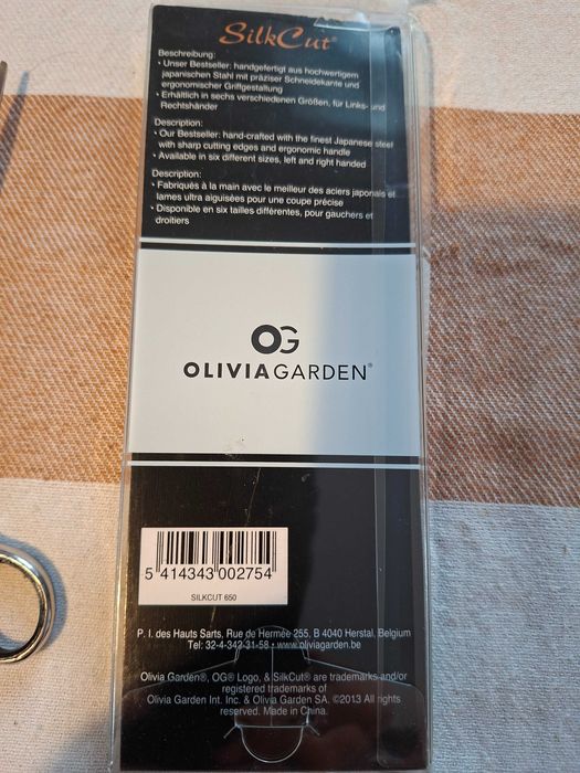Olivia Garden Nożyczki fryzjerskie Silkcut 7