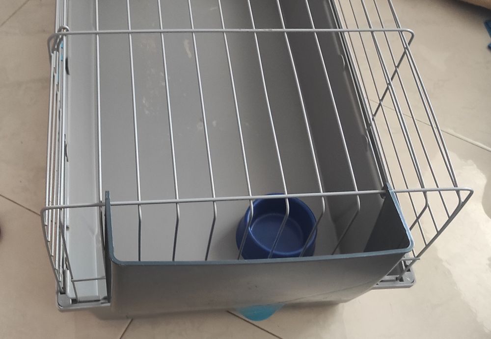 Gaiola para roedores, nova, cinza