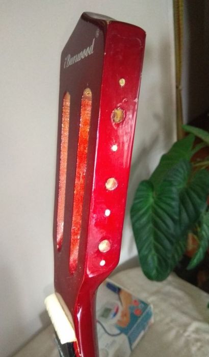 Viola estragada para enfeitar apenas