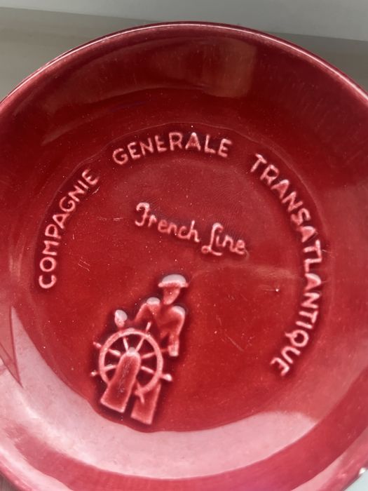 Talerzyk Compagnie Générale Transaltantique-French Line