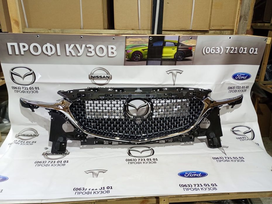 Решетка Mazda GL 2019 2020 решетка в сборе хром мазда 6 2021