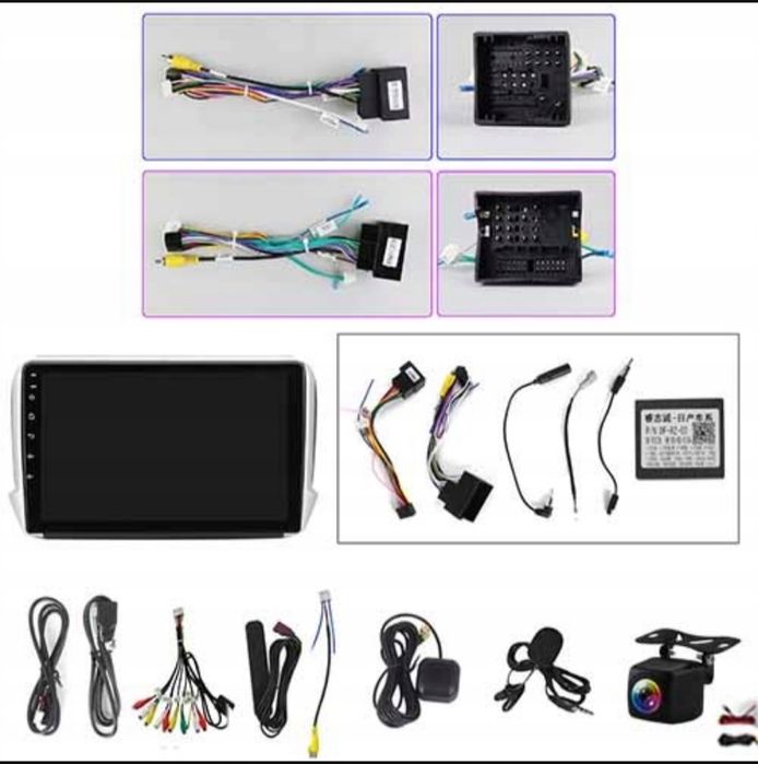 Radio Nawigacja GPS Peugeot 208, 2008, 2012 - 2019 Android 4GB 64GB SI