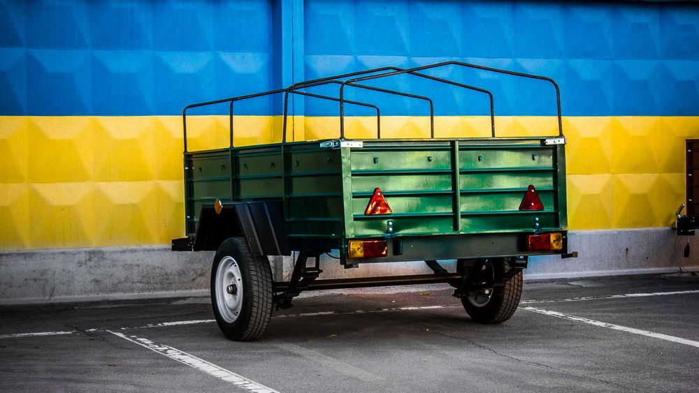 Новий причіп Дніпро-150 (150х130х35)-Кременчуцького заводу