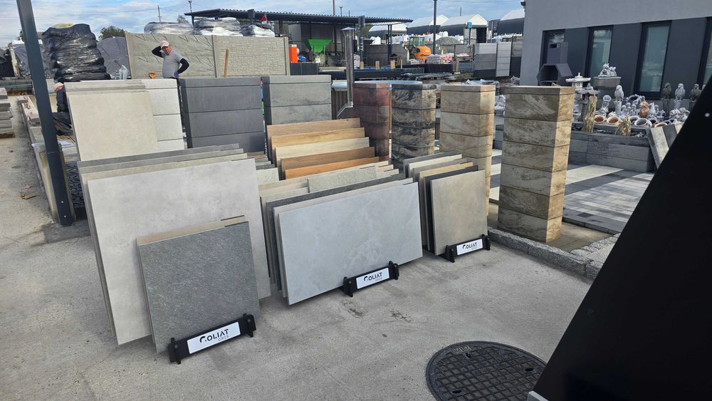 Płyty Ceramiczne Tarasowe 2cm, Goliat, Gres, 60x60x2cm, 120x60x2cm
